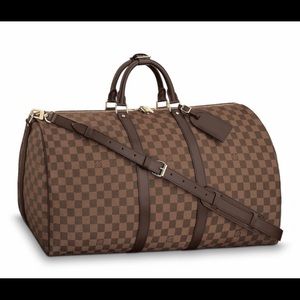 Louis Vuitton Keepall Bandouliere 55 Damien Ebene